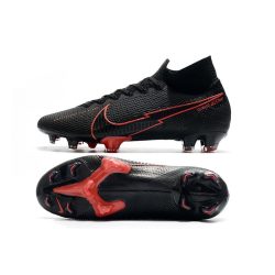 Zapatos Nike Mercurial Superfly 7 Elite DF FG -Negro Rojo_3.jpg